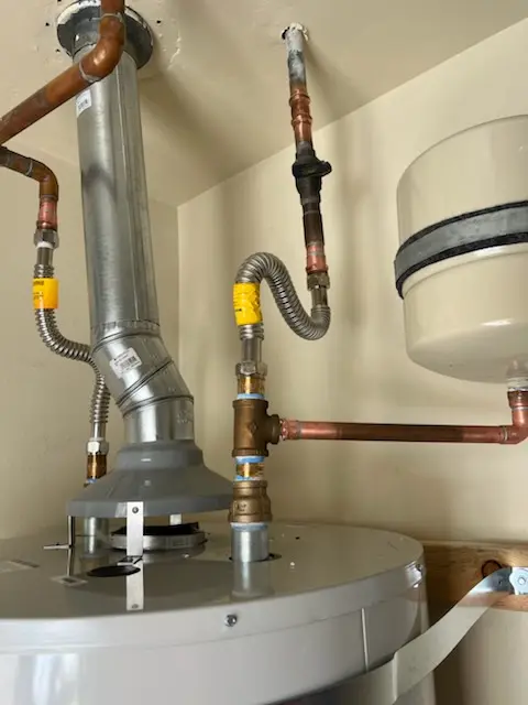 Water heater installation and plumbing repair in St. Peter